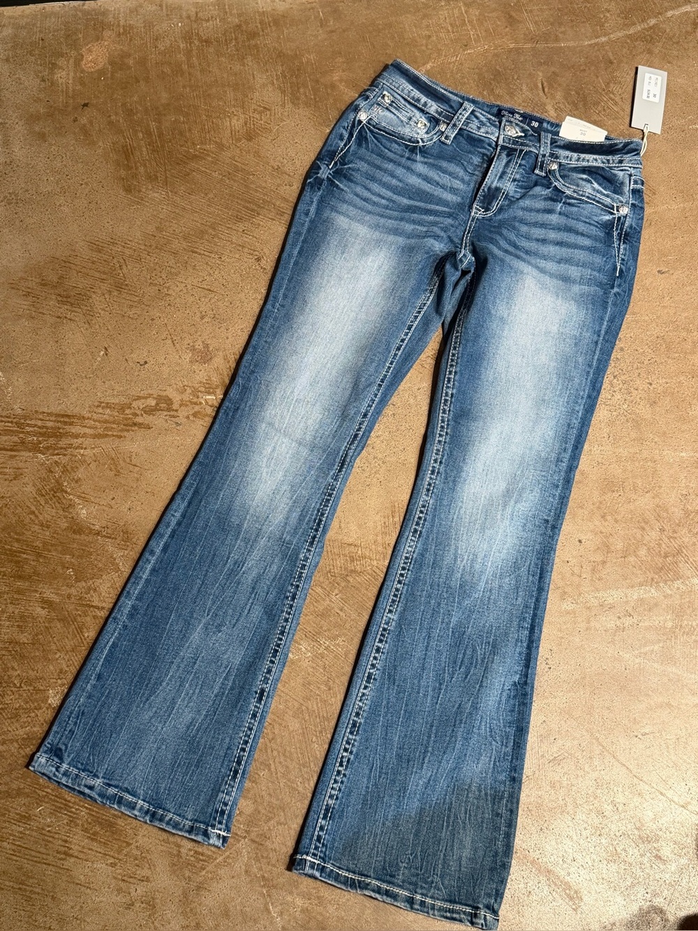 Miss Me Mid Rise Bootcut Jeans